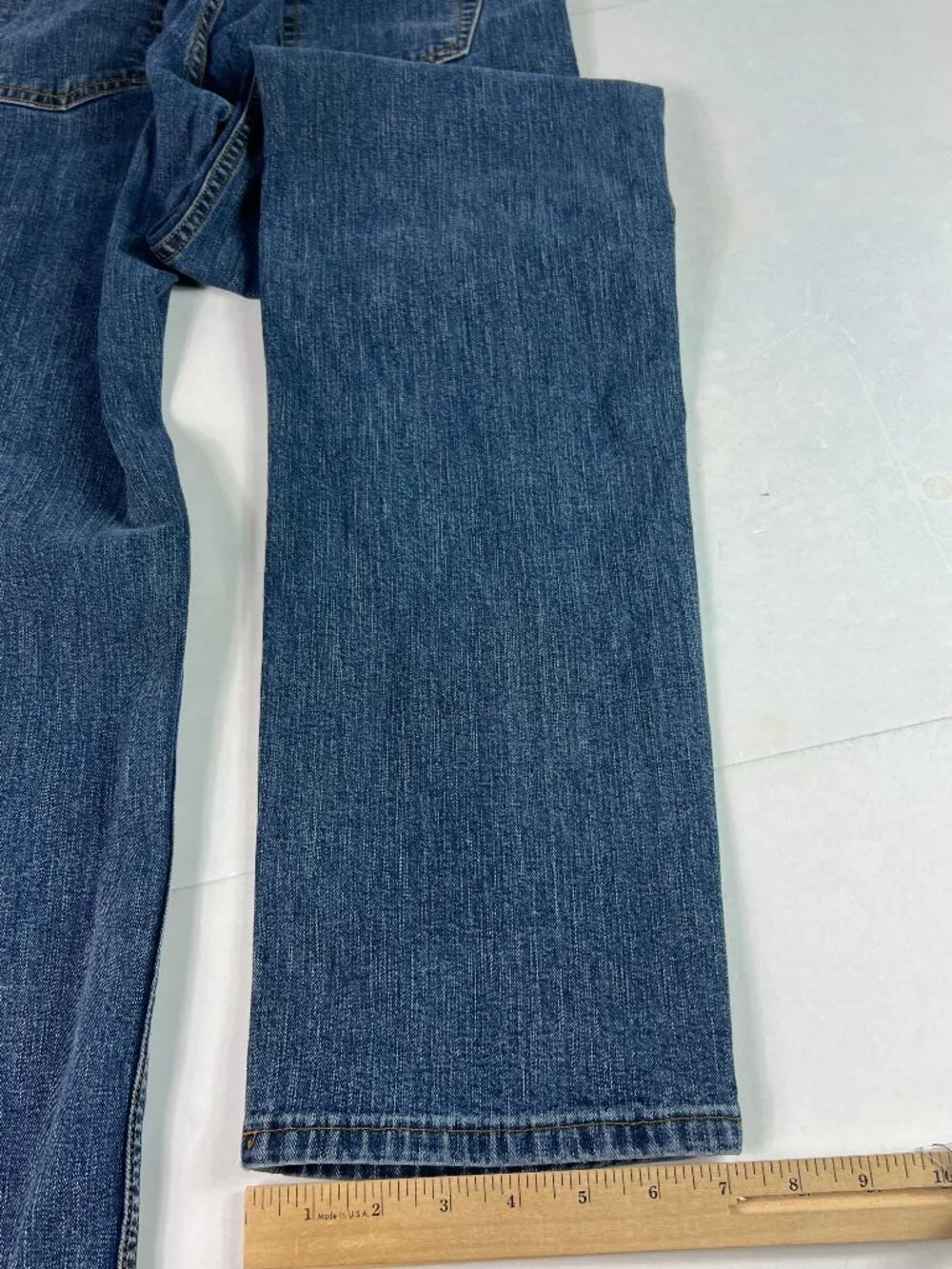 VTG Rockies Jeans Junior's 27x35* Mid Rise Relaxed Straight Blue Denim Tag 5 XL